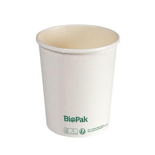 Duni BioPak Ronda Bowl Hvid 950ml - 35stk