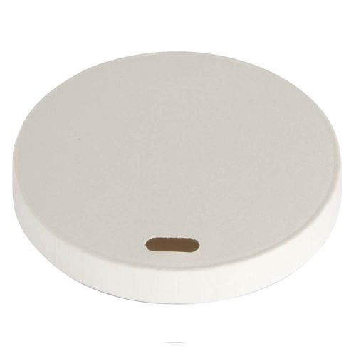 Låg til kaffebæger Ø9cm Hvid PE - 50stk