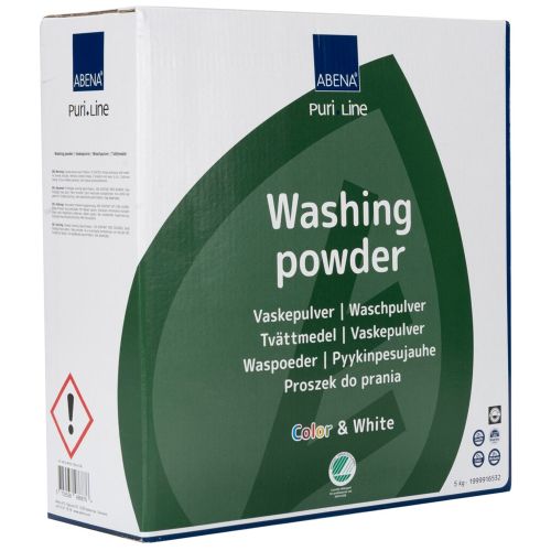 Puri-Line Vaskepulver kulørt og hvidt - uden farve og parfume - 5kg