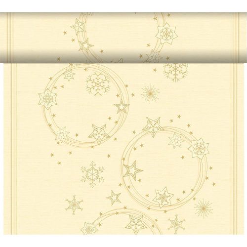 Dunicel Bordløber 40cm x 24m - Star Shine Cream
