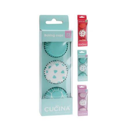 Muffinsform Mini Cupcakes - 72stk