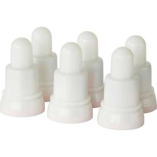 Duni Led lys 6stk u/ladestation - Hvid/Multicolor