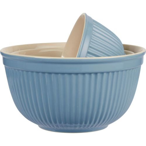 Mynte Bowlesæt 3stk - Blue Bell