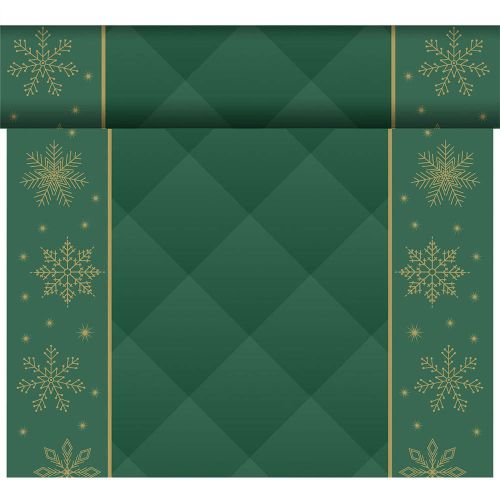 Dunicel Bordløber 40cm x 24m - Rhombus Green