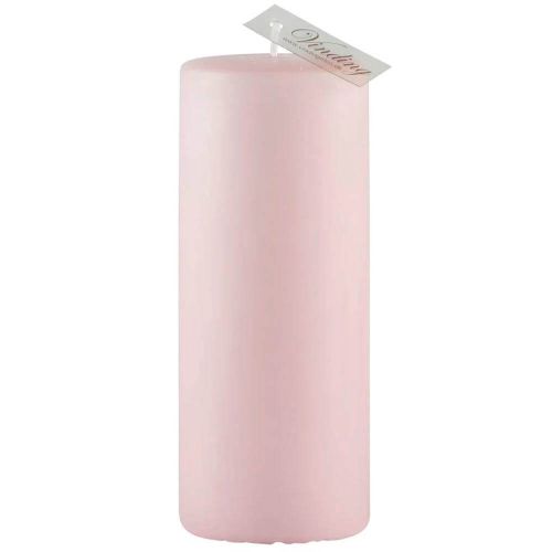 Bloklys 6x15cm - Støvet Rosa