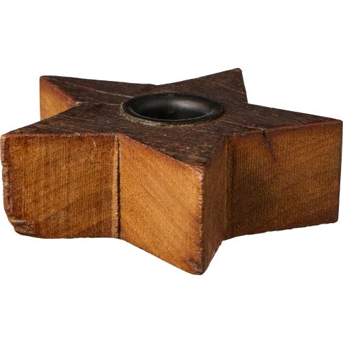 Ib Laursen Stjerne Stage t/2,2cm lys - UNIKA Træ