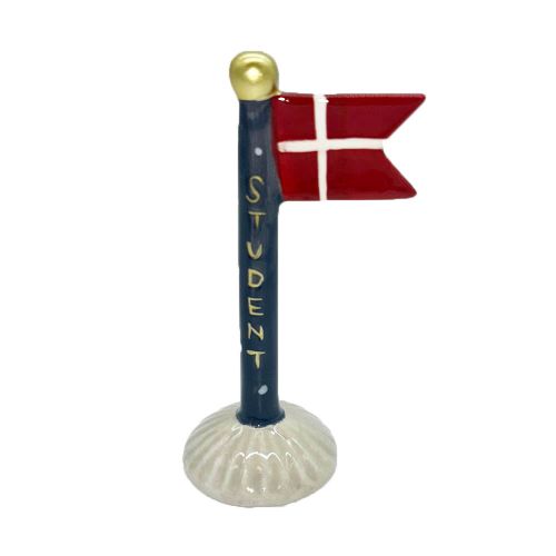 Flag Student Blå - Keramik