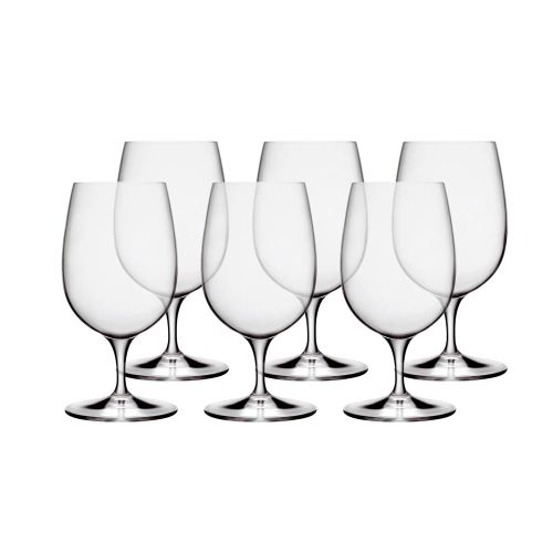 Luigi Bormioli Palace Vandglas på fod 32cl 6stk