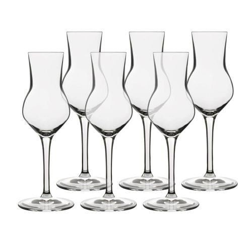 Luigi Bormioli Atelier Grappaglas 8cl 6stk