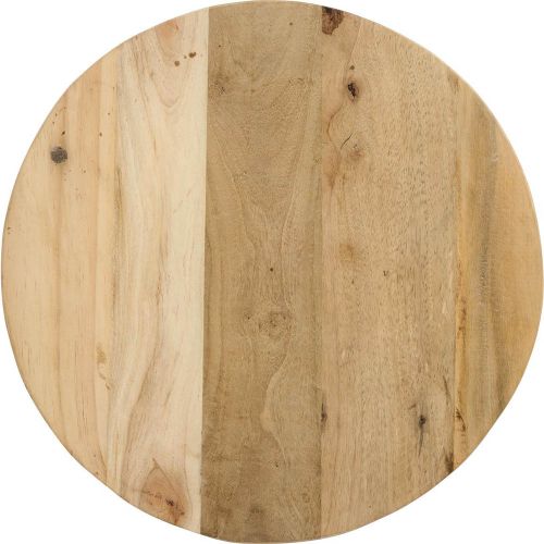 Dekobræt rund træ UNIKA - Stor