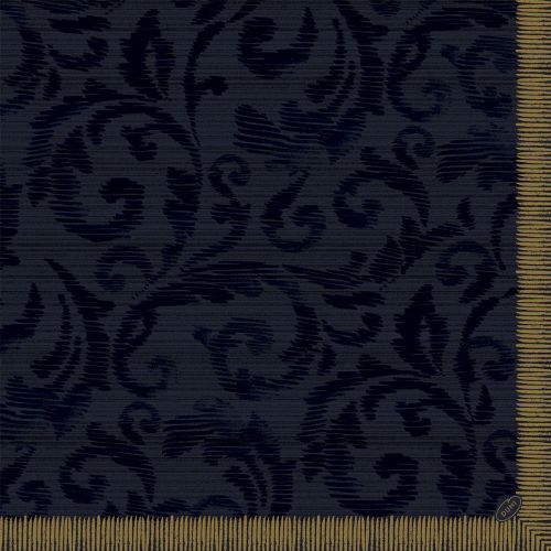 Dunilin Stofligende Middagsserviet 45stk - Rich Damast Black