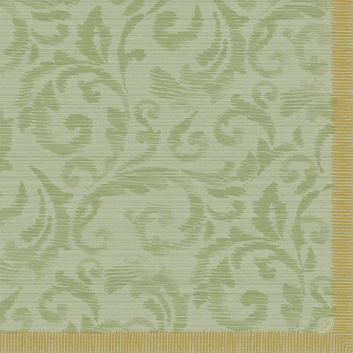Dunilin Stofligende Middagsserviet 45stk - Rich Damast Pistachio