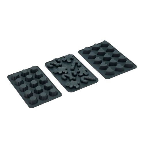 Blomsterbergs Chokoladeform 3 dele - Grå