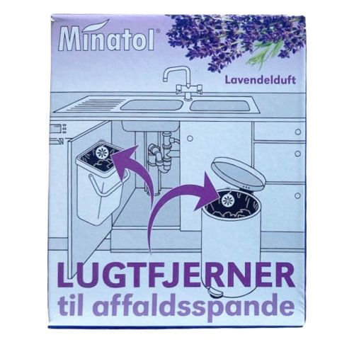 Lugtfjerner til affaldsspand