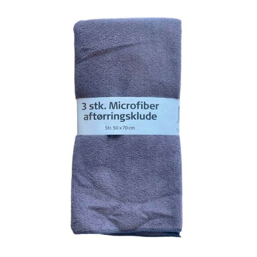 Microfiber Aftørringsklud 50x70cm - 3 stk