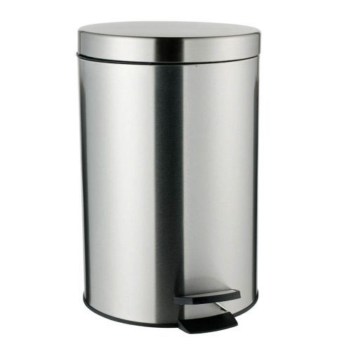 Leifheit Pedalspand 12 liter - Rustfrit stål