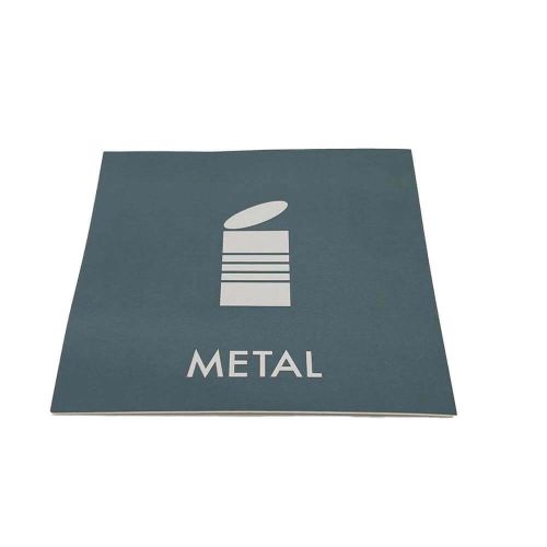 Piktogram Metal Grå