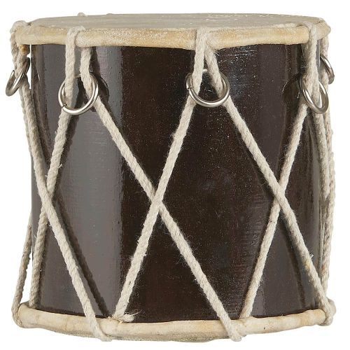 Tromme mørkebrun - 12,5cm