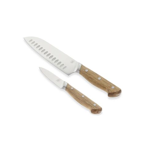Morsø Knivsæt 2 dele Eg/Rustfrit stål