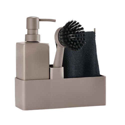 Zone Opvaskesæt 4 dele - Taupe