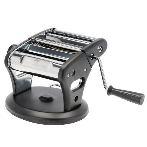 HOLM Pastamaskine Stål/Sort