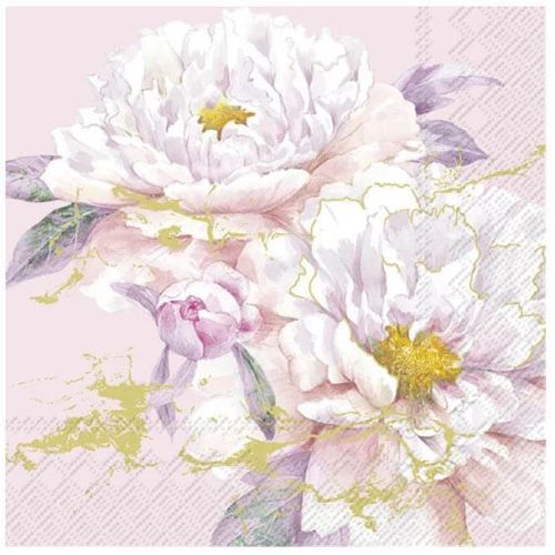 IHR Kaffeserviet 3-lags 20stk - Happy Peony