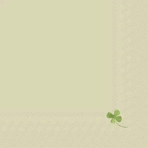 IHR Frokostserviet 3-lags 20stk - Tiny Clover Light Green