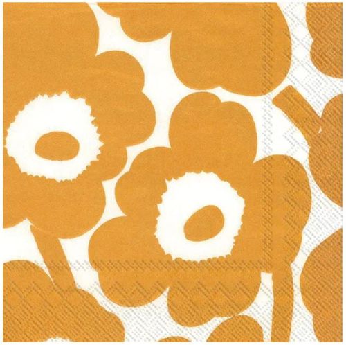 IHR Frokostserviet 3-lags 20stk - Unikko White Gold