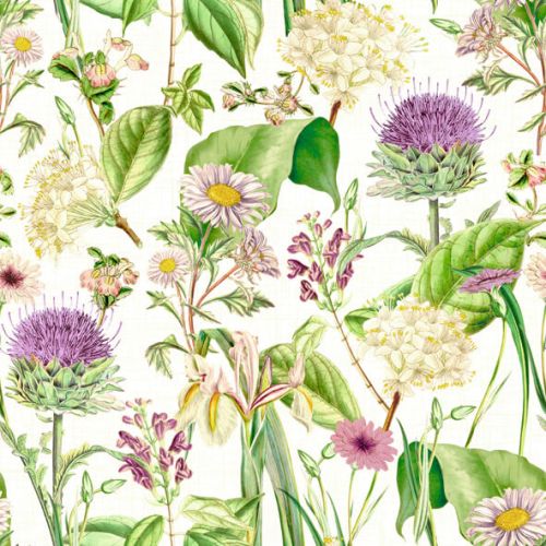 IHR Frokostserviet 3-lags 20stk - Wildflower Cream