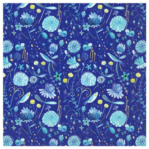 Ihr Frokostserviet 3-lags 20stk - All About Blue 2