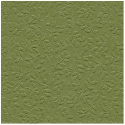 IHR Frokostserviet 3-lags 16stk - Leaves Dark Oliven