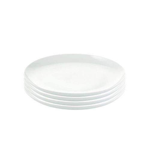 Aida Atelier Middagstallerken 25cm 4stk - Hvid