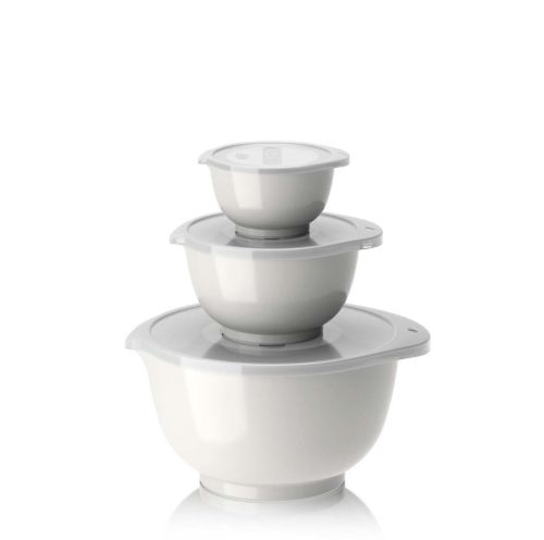 Rosti NEW Margrethe Røreskålesæt 6 dele 0,25 + 0,75 + 3 liter Hvid
