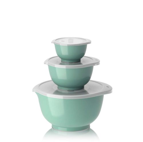 Rosti NEW Margrethe Røreskålesæt 6 dele 0,25 + 0,75 + 3 liter Nordic Green