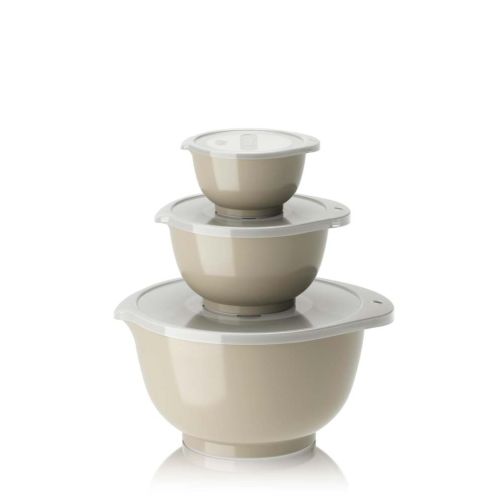 Rosti NEW Margrethe Røreskålesæt 6 dele 0,25 + 0,75 + 3 liter Humus