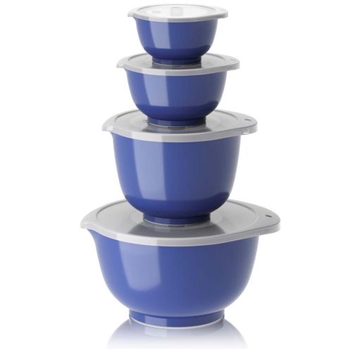 Rosti NEW Margrethe Røreskålesæt 8 dele 0,25 + 0,5 + 1,5 + 3 liter Electric blue