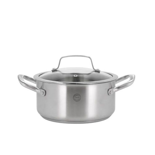 Pillivuyt Gourmet Roya Gryde 20cm 3L - Rustfrit Stål