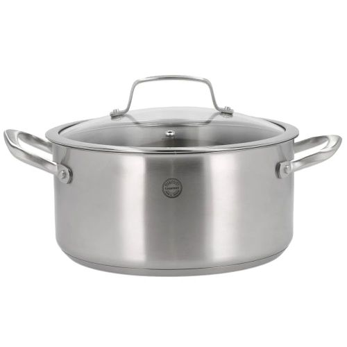Pillivuyt Gourmet Roya Gryde 24cm 5,2L - Rustfrit Stål