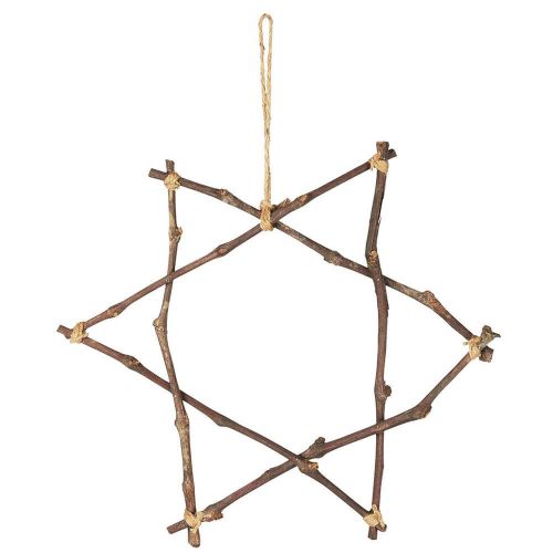 Stjerne af grene - 40cm