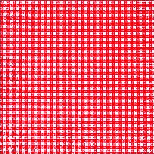 Bækkelund serviet 33x33 - 20 stk - Pepita tern rød