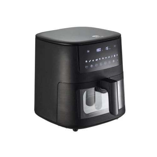 HOLM m/vindue Airfryer 6,5 liter 1650 watt Mat sort