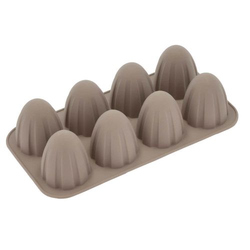 Blomsterbergs Kuppel Flødebolleform til 8 stk - Latte