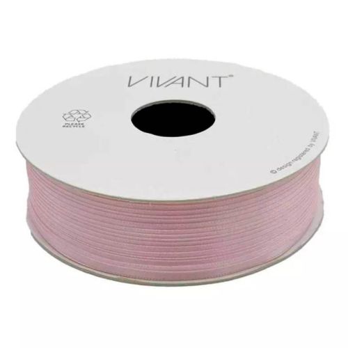 Satin Bånd 3mm x 50m - Rosa
