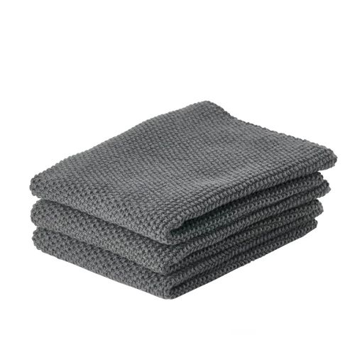 Zone Denmark Karklud 27x27cm 3 stk - Anthracite