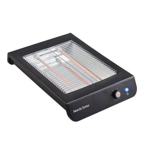 Nordic Sense Brødrister 600 watt Sort
