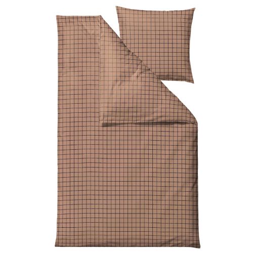 Södahl Vista Sengetøj 140x220cm - Warm Taupe