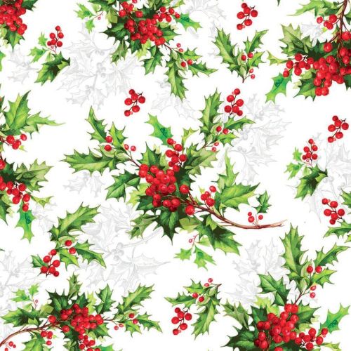 Ambiente Frokostserviet 3-lags 20stk - Ilex all over