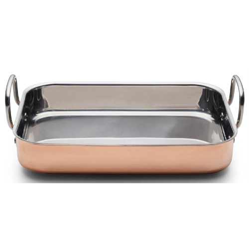 Blomsterbergs Bradepande 35x25,5x6,3cm Kobber