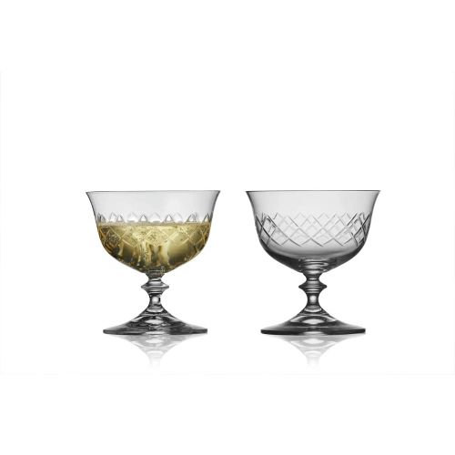 Lyngby Glas Eaton Champagneskål 28cl 2stk