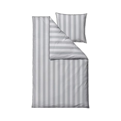 Södahl Organic Ray Sengetøj XL 140x220cm - Cloud Grey